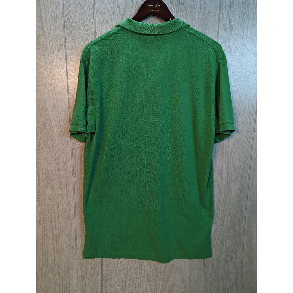 Ralph Lauren Polo Shirt Mens Large Classic Fit Green Pony Pink Golf Casual - Picture 2 of 5